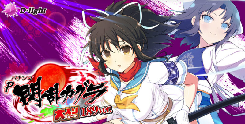 P閃乱カグラ189大入りver. 釘読み 止め打ち ボーダーライン 機種解説